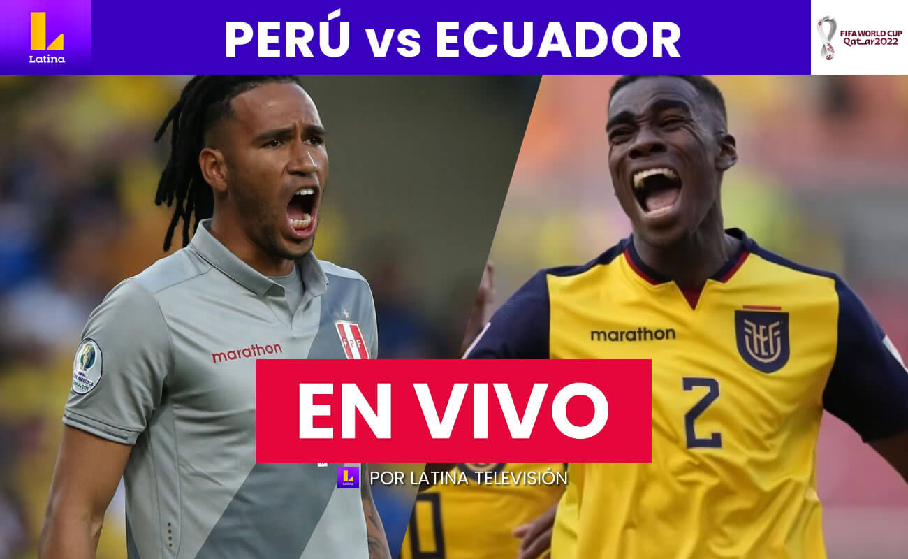 Latina TV en VIVO Perú vs Ecuador canal 2