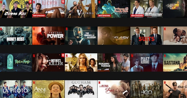Precios de Netflix Perú