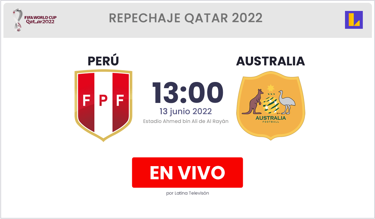 Perú vs australia en vivo