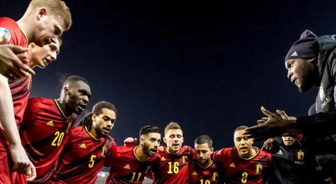 La 'generación dorada' de Bélgica clasificó a su tercer mundial consecutivo. (AFP)