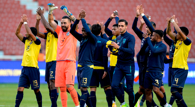 Ecuador participará por cuarta vez en su historia en un mundial de fútbol. (AFP)