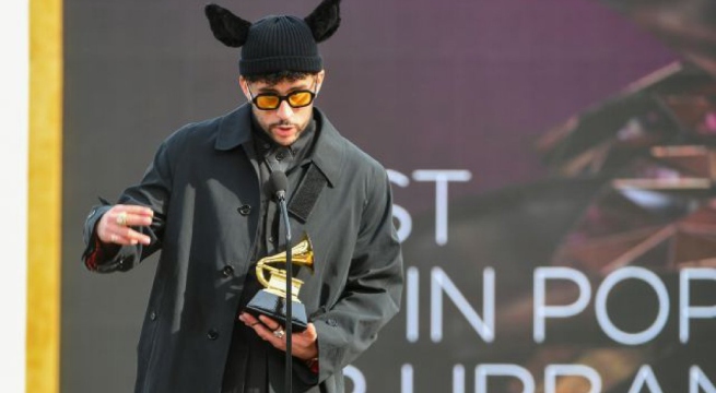 Bad Bunny es nominado a los premios Grammy