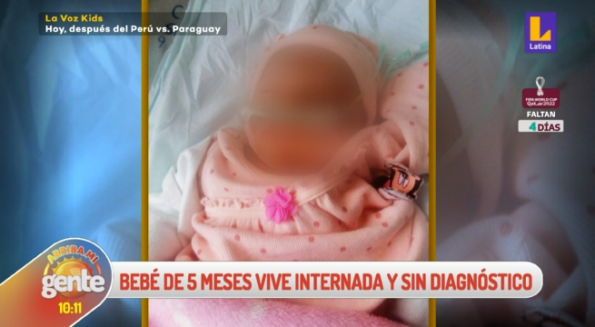 Brianna, bebé internada con extraña condición médica vive internada