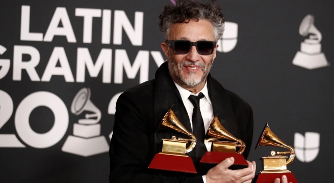 Fito Páez se lleva todos los premios grammy a los que estaba nominado