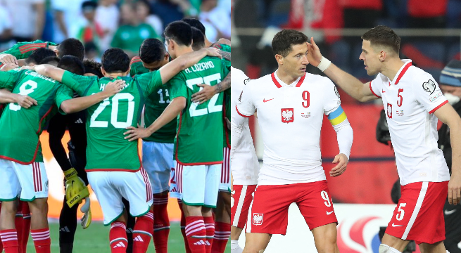 México y Polonia comparten el Grupo C del Mundial de Qatar 2022. (Internet)