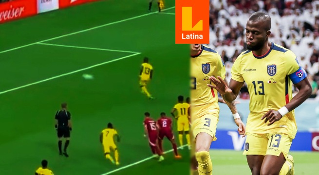 Enner Valencia anotó e 1-0 de Ecuador sobre Qatar en el arranque del Mundial 2022.