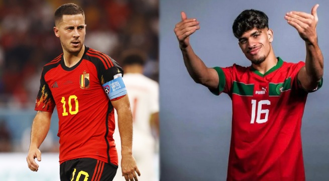 Bélgica y Marruecos integran el Grupo F en el Mundial Qatar 2022.