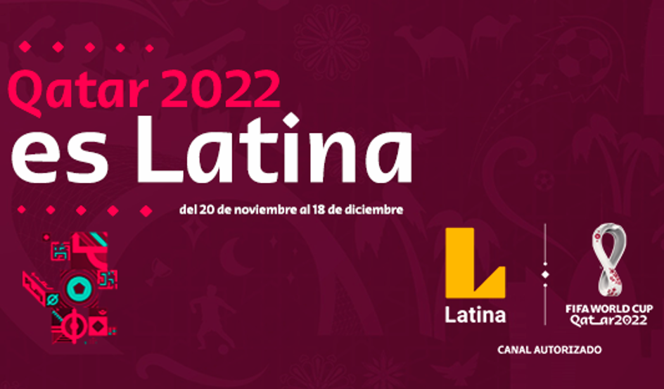 mundial qatar 2022 por Latina Televisión