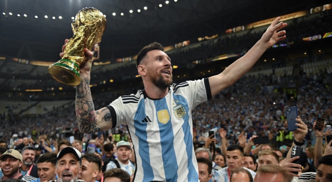 Camiseta de Argentina con las tres estrellas se agotó en tres horas