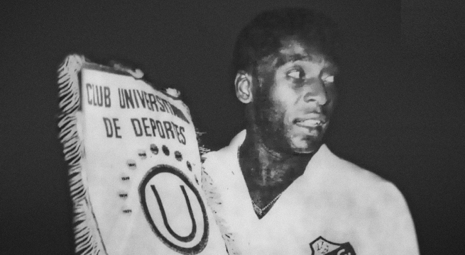 Pelé y el día que jugó un partido oficial ante Universitario de deportes