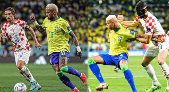 Brasil y Croacia se ven las caras por los octavos de final del Mundial Qatar 2022.