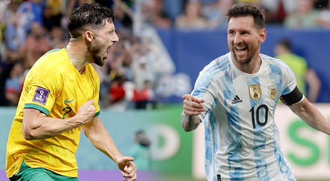 donde ver argentina vs australia