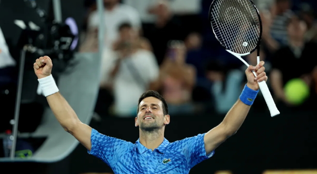 Djokovic sigue en carrera en el Australia Open. (Getty Images)