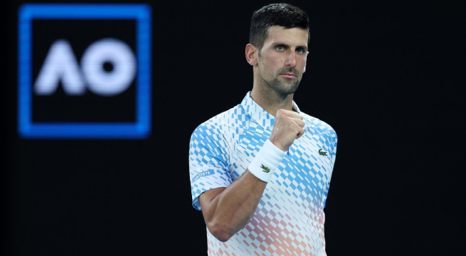 Djokovic accedió a las semifinales del Abierto de Australia. (Internet)