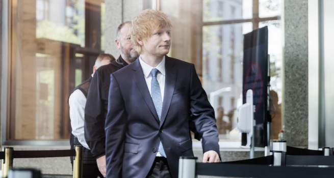 Ed Sheeran comparece en juicio por supuesto plagio