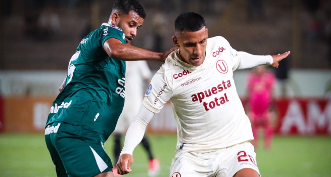 Universitario de Deportes empató 2-2 con Goiás por la Copa Sudamericana