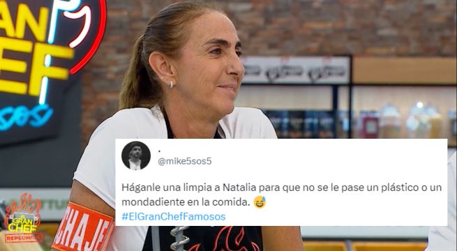 Jurado de El Gran Chef Famosos encontró un mondadientes en el plato de Natalia Málaga