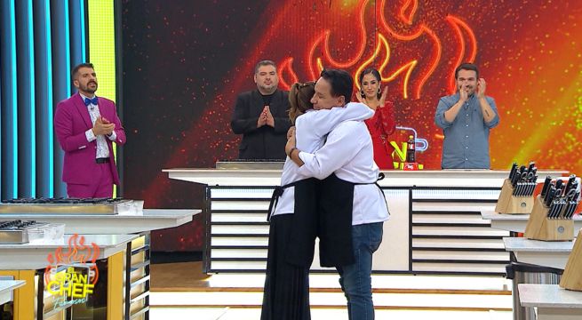 Ricardo Rondón llenó de elogios a Karina Calmet en la final de El Gran Chef Famosos
