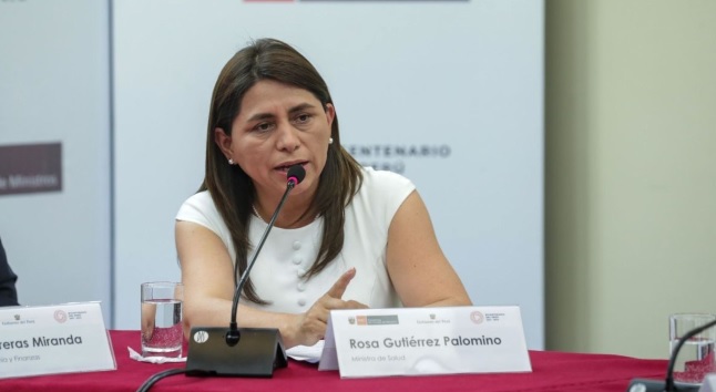 Rosa Gutiérrez Palomino será interpelada por el Congreso de la República.