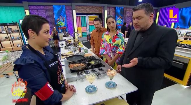 Javier Masías implacable contra plato de Natalia Salas Otro clásico de la cocina arruinado en El Gran Chef Famosos