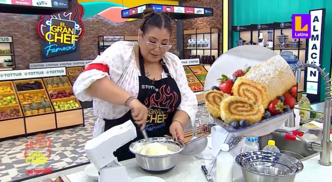 Mónica Torres podría dedicarse a vender piononos si le sale bien la receta en El Gran Chef Famosos